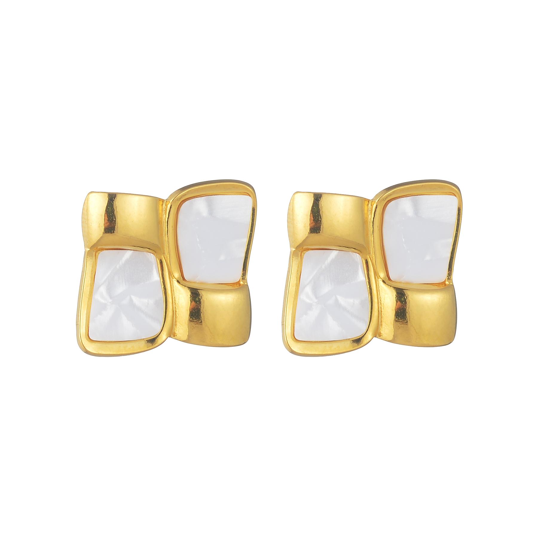 Atoztide Gold Color Irregular Geometric Earring for Women Stainless Steel Statement Exquisite Stud Earring Birthday Jewelry Gift белый
Atoztide Gold Color Irregular Geometric Earring for Women Stainless Steel Statement Exquisite Stud Earring Birthday Jewelry Gift белый