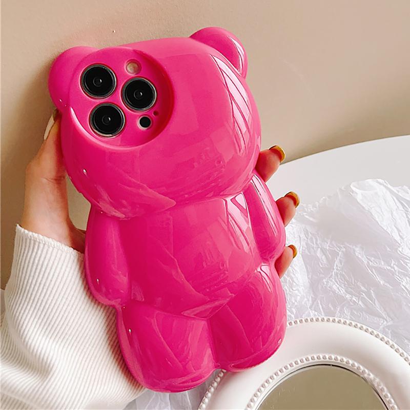 Korean Cute 3D Cartoon Rose Bear Phone Case For iPhone 14 13 12 11 15 16 17 Pro Max Air Lovely Animal Shockproof Soft Back Cover iPhone 12 Pro
Korean Cute 3D Cartoon Rose Bear Phone Case For iPhone 14 13 12 11 15 16 17 Pro Max Air Lovely Animal Shockproof Soft Back Cover iPhone 12 Pro