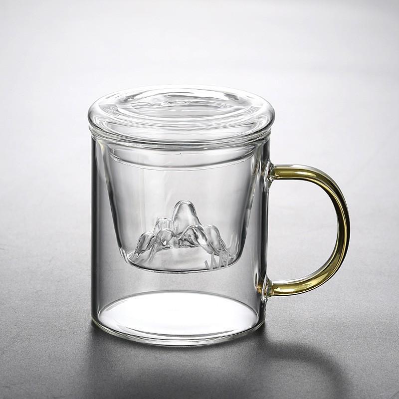 Large Capacity Tea Water Separation Tea Cup Bamboo and Wood Cover High Borosilicate Glass Drinking Cup Office Creative Mountain Viewing Cup 350ml glass cover
Large Capacity Tea Water Separation Tea Cup Bamboo and Wood Cover High Borosilicate Glass Drinking Cup Office Creative Mountain Viewing Cup 350ml glass cover