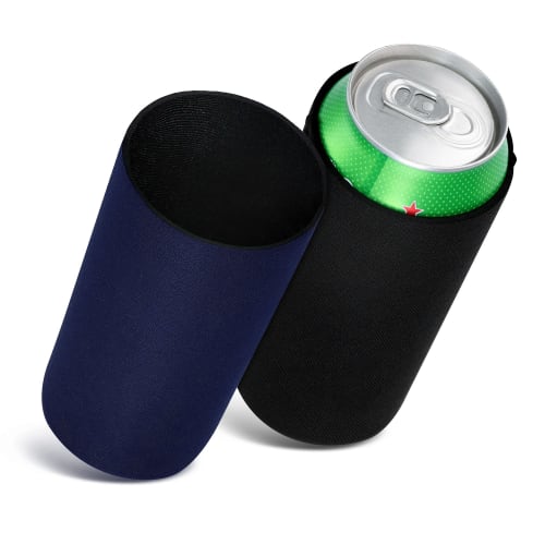 kwmobile 2x Can Cooler Covers for 500ml Cans - Can Cooler Holder, 7 x 14 cm - Black/Navy
kwmobile 2x Can Cooler Covers for 500ml Cans - Can Cooler Holder, 7 x 14 cm - Black/Navy