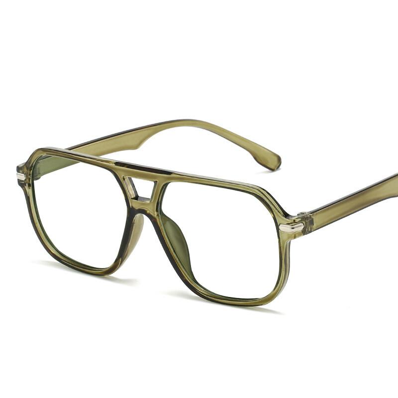 Retro Big Frame Women Square Myopia Glasses Double Beams Black Cool Men Reading Glasses One Piece Designer Pilot Sun Glasses +600 зелений
Retro Big Frame Women Square Myopia Glasses Double Beams Black Cool Men Reading Glasses One Piece Designer Pilot Sun Glasses +600 зелений