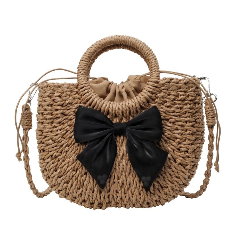 Straw bag fashionable small fresh flower bag seaside vacation beach bag ethnic style hand-woven portable oblique span bag хаки
Straw bag fashionable small fresh flower bag seaside vacation beach bag ethnic style hand-woven portable oblique span bag хаки