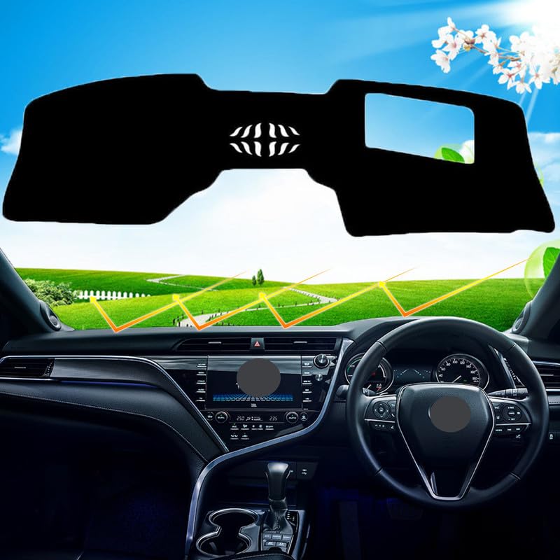 Совместим с Mazda MAZDA CX60 Приборная панель Специальная приборная панель CX60 Защитник приборной панели Интерьер Солнце Полиэстер Интерьер CX-60 Коврик, Чехол, Детали, Коврик,