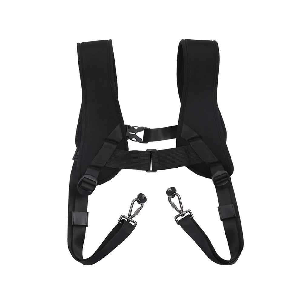 Release Double Shoulder Harness Soft Pad Decompression Foam Strap Belt for Canon for 2 Cameras Digital DSLR Strap чёрный
Release Double Shoulder Harness Soft Pad Decompression Foam Strap Belt for Canon for 2 Cameras Digital DSLR Strap чёрный