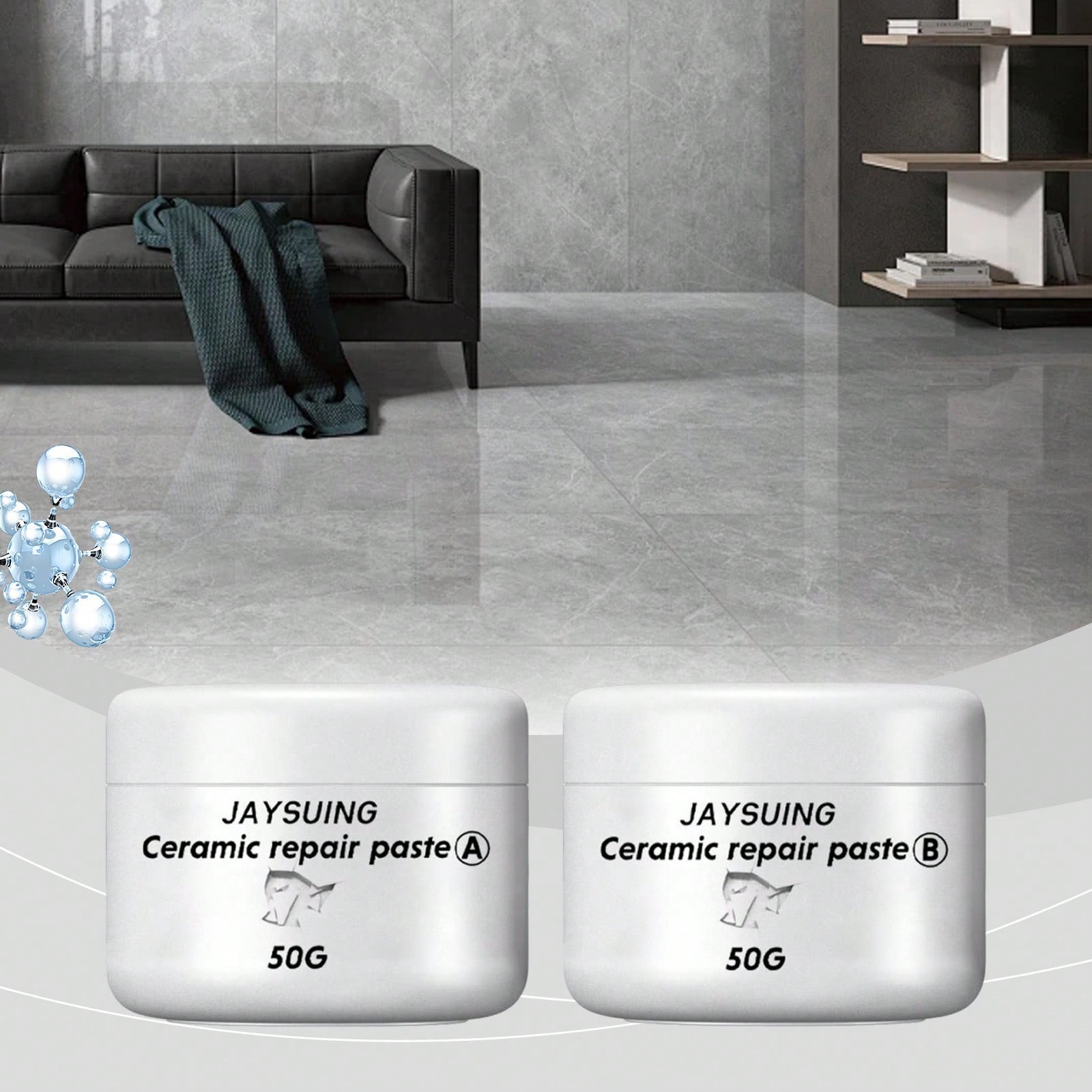 2 шт. Керамический клей для ремонта плитки Керамическая паста Керамический клей для плитки Туалет Мрамор Ямка Глазурь Ремонтное средство 2pcs
2 шт. Керамический клей для ремонта плитки Керамическая паста Керамический клей для плитки Туалет Мрамор Ямка Глазурь Ремонтное средство 2pcs