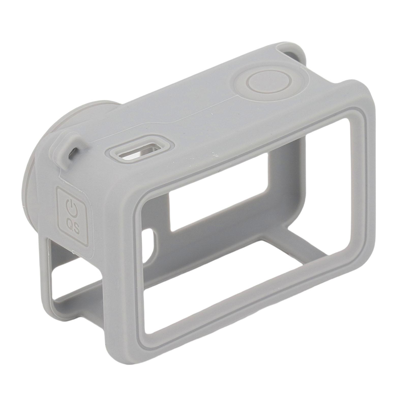 Silicone Cover Fit for Osmo Action 3 4 5 Pro Camera Body and Lens Scratch Proof Protective Case Gray
Silicone Cover Fit for Osmo Action 3 4 5 Pro Camera Body and Lens Scratch Proof Protective Case Gray