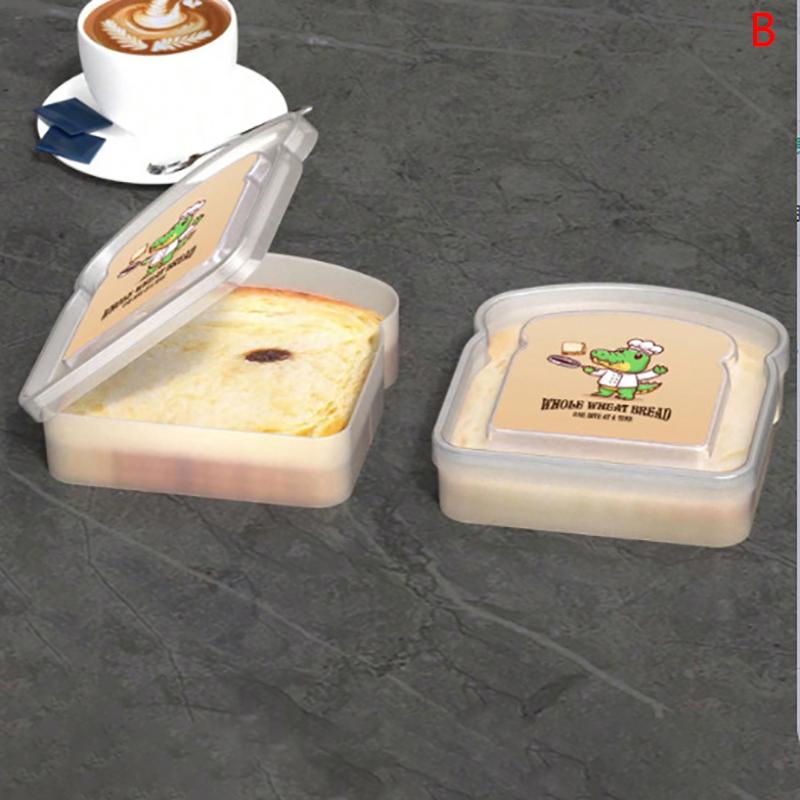Портативный ланч-бокс в форме тоста с крышкой, контейнер для сэндвичей с тостовым хлебом, кухонный, для пикника на открытом воздухе, большой вместимости, бенто-бокс
Портативный ланч-бокс в форме тоста с крышкой, контейнер для сэндвичей с тостовым хлебом, кухонный, для пикника на открытом воздухе, большой вместимости, бенто-бокс