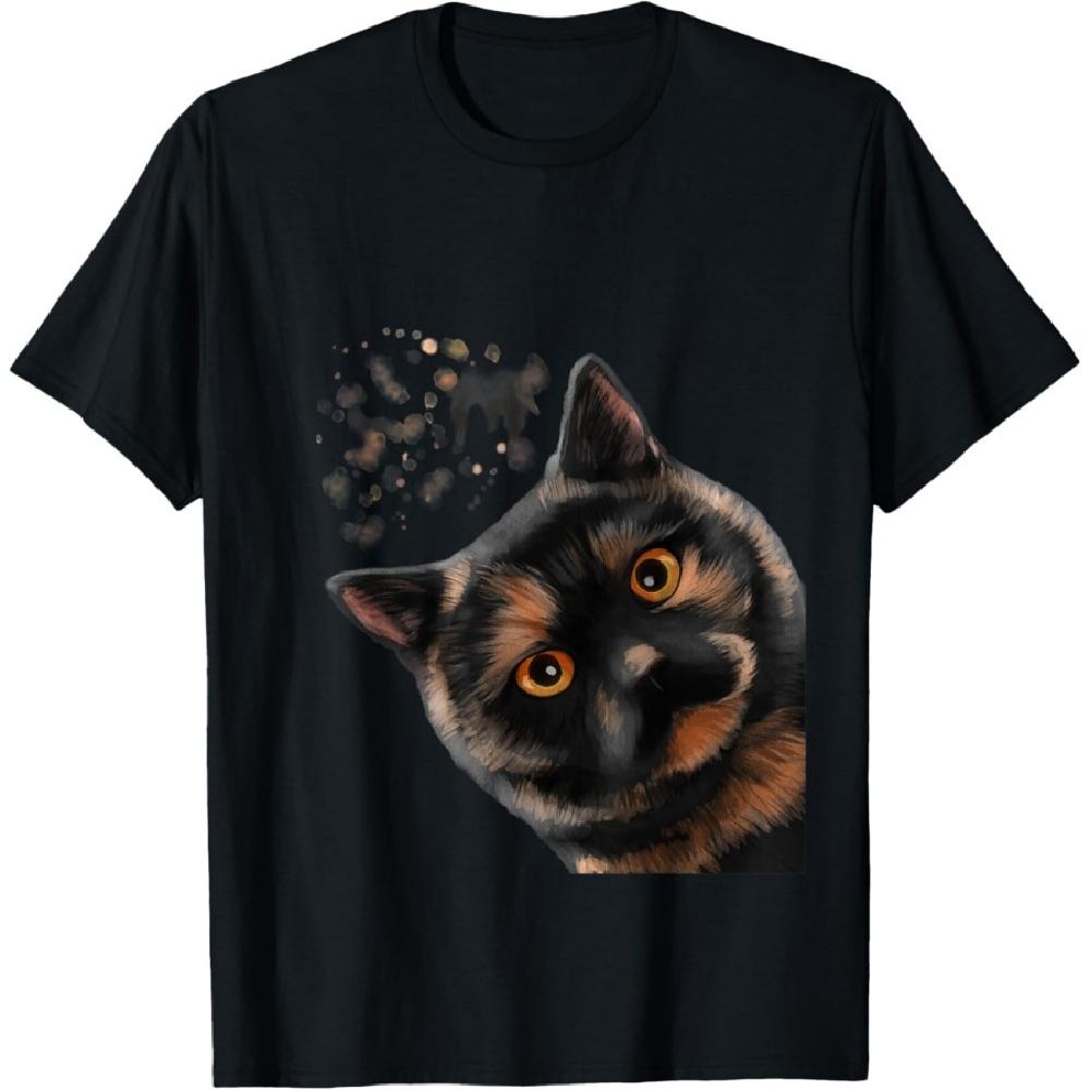 Забавная любопытная кошка торти британской короткошерстной породы футболка для мужчин женщин детей XXXXXL чёрный
Забавная любопытная кошка торти британской короткошерстной породы футболка для мужчин женщин детей XXXXXL чёрный