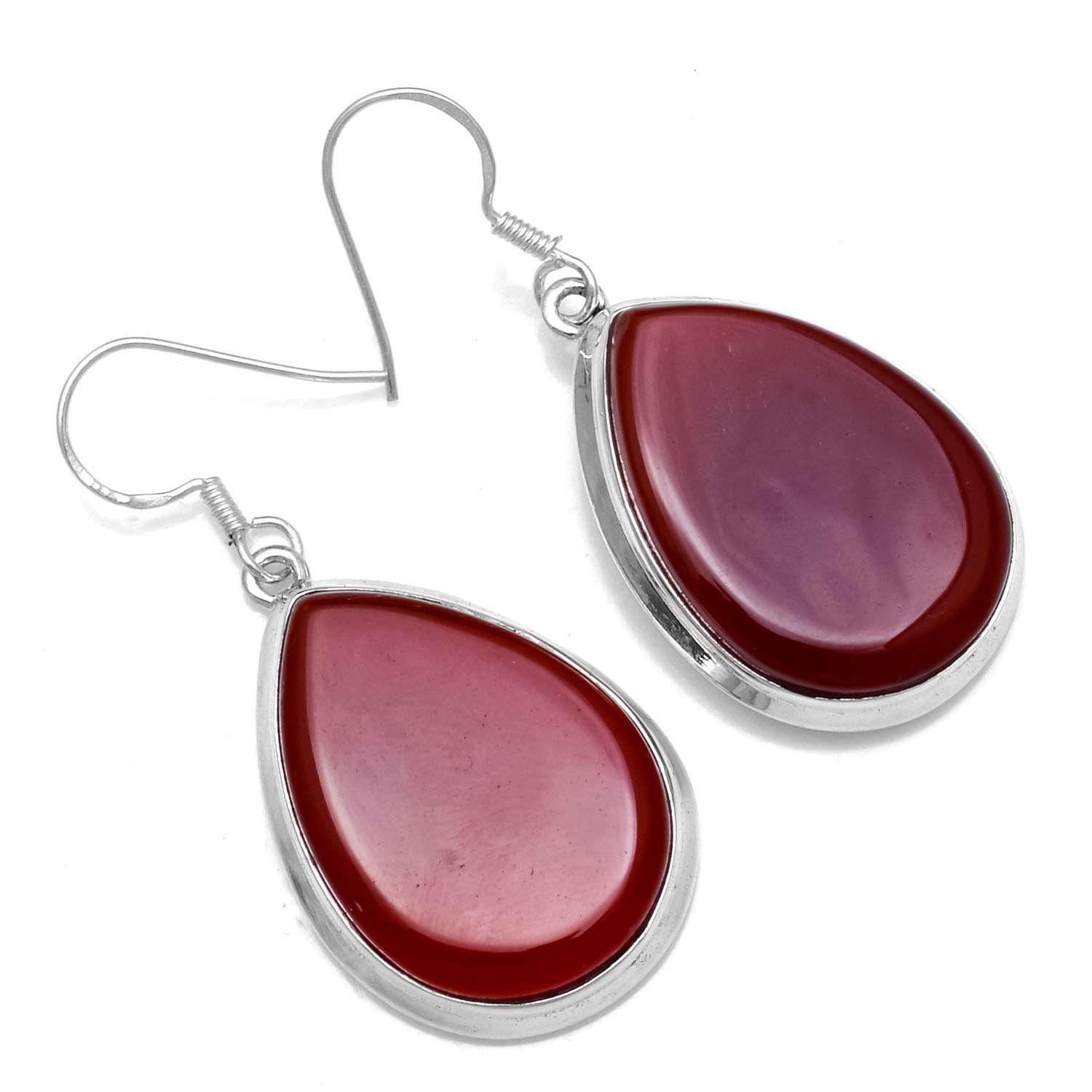 Carnelian Gemstone Earrings Solid 925 Sterling Silver Handmade Earrings Jewelry Gift For Women And Girls E-753
Carnelian Gemstone Earrings Solid 925 Sterling Silver Handmade Earrings Jewelry Gift For Women And Girls E-753