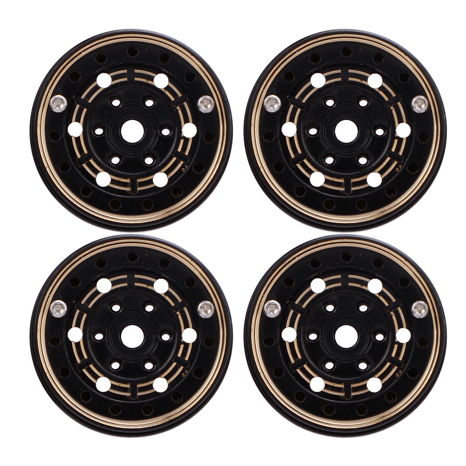 4PCS 1 Inch Wheel Hub Replacement for SCX24 1/18 RC Car Brass Beadlock Model Car Hubs 2.7x1.6cm
4PCS 1 Inch Wheel Hub Replacement for SCX24 1/18 RC Car Brass Beadlock Model Car Hubs 2.7x1.6cm