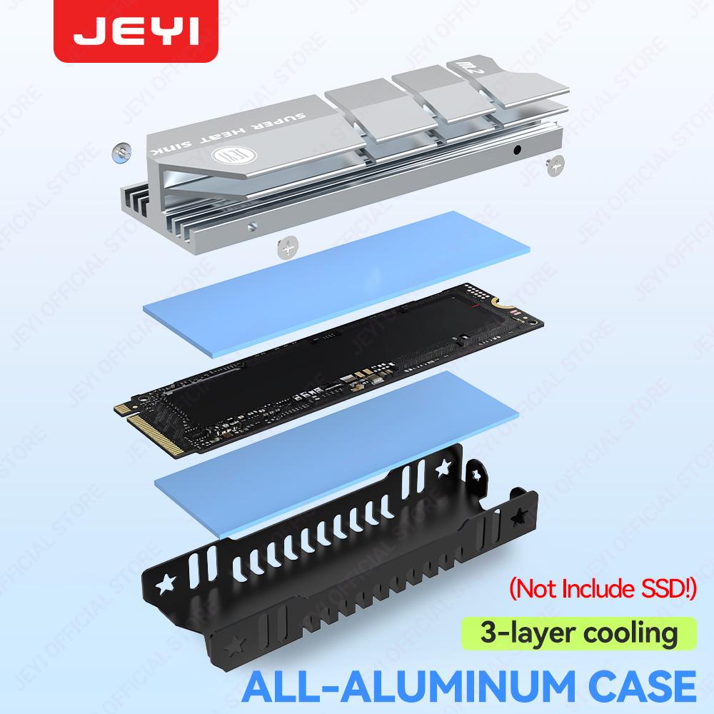 JEYI SSD Cooling M.2 Heatsink NVME Heatsink NGFF M.2 2280 Алюминиевый охладитель Теплопроводность Охлаждение кремниевой пластины m 2 heatsink,76*24*12mm серый
JEYI SSD Cooling M.2 Heatsink NVME Heatsink NGFF M.2 2280 Алюминиевый охладитель Теплопроводность Охлаждение кремниевой пластины m 2 heatsink,76*24*12mm серый