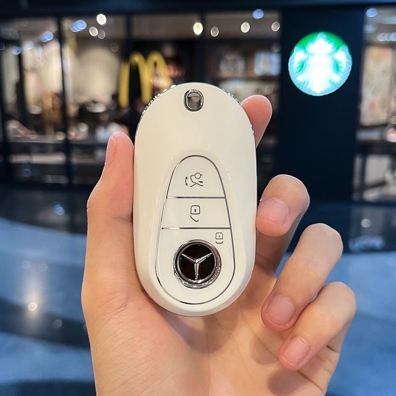 Fashion TPU Car Smart Key Case Fob Cover For Mercedes Benz C E S Class GLC CLE EQE W206 W214 W223 S350 S400 S450 E300 Keychain
Fashion TPU Car Smart Key Case Fob Cover For Mercedes Benz C E S Class GLC CLE EQE W206 W214 W223 S350 S400 S450 E300 Keychain