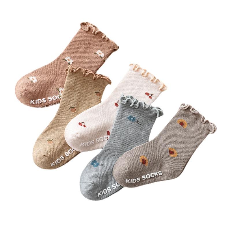 5Pairs/lot Children s Socks Solid Autumn Spring Boy Anti Slip Newborn Baby Socks Cotton Infant Socks for Girls Boys Floor Socks XS 0-6months
5Pairs/lot Children s Socks Solid Autumn Spring Boy Anti Slip Newborn Baby Socks Cotton Infant Socks for Girls Boys Floor Socks XS 0-6months