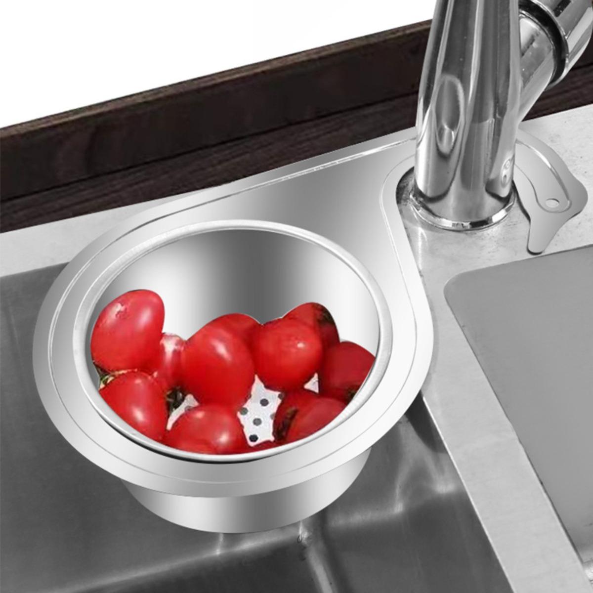 Stainless Steel Swan Drain Basket, Household Kitchen Hanging Drain Rack, Dry Wet Separation Storage Rack, Sink Filter Rack
Stainless Steel Swan Drain Basket, Household Kitchen Hanging Drain Rack, Dry Wet Separation Storage Rack, Sink Filter Rack