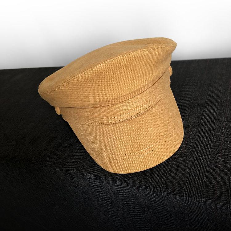 2025 Korean Flat Peaked Cap - Linen Cotton Nautical Artist Hat, Minimalist Solid Color Spring Summer Breathable Unisex L 58-60cm
2025 Korean Flat Peaked Cap - Linen Cotton Nautical Artist Hat, Minimalist Solid Color Spring Summer Breathable Unisex L 58-60cm