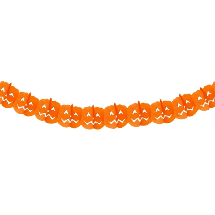 Halloween Paper Garlands Chains for Festival Seasonal Decoration Pumpkins/Spiders Shaped Banners Flags Party Supplies
Halloween Paper Garlands Chains for Festival Seasonal Decoration Pumpkins/Spiders Shaped Banners Flags Party Supplies