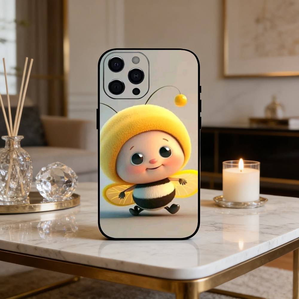 C-Cute cartoon bee Phone Case For iPhone 17 16 15 14 13 12 Max Plus Silicone Black Cover iPhone16
C-Cute cartoon bee Phone Case For iPhone 17 16 15 14 13 12 Max Plus Silicone Black Cover iPhone16