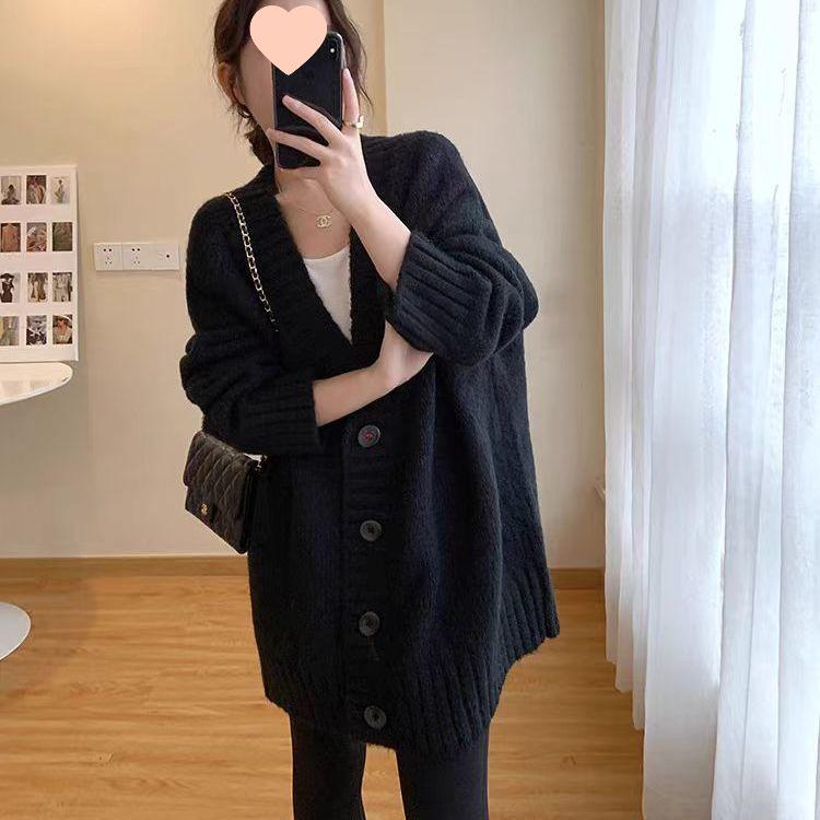 Вязаный кардиган в стиле ретро - Весенне-осенний однотонный, средней длины, универсальная верхняя одежда S 85-100 lbs
Вязаный кардиган в стиле ретро - Весенне-осенний однотонный, средней длины, универсальная верхняя одежда S 85-100 lbs