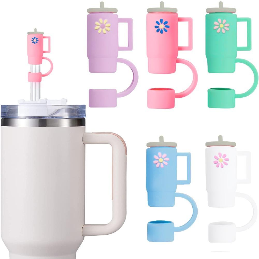 2pcs Cup-shaped Stanley Straw Cover Silicone Stanley Cup Straw Topper Reusable 30 & 40 Oz Tumbler
2pcs Cup-shaped Stanley Straw Cover Silicone Stanley Cup Straw Topper Reusable 30 & 40 Oz Tumbler