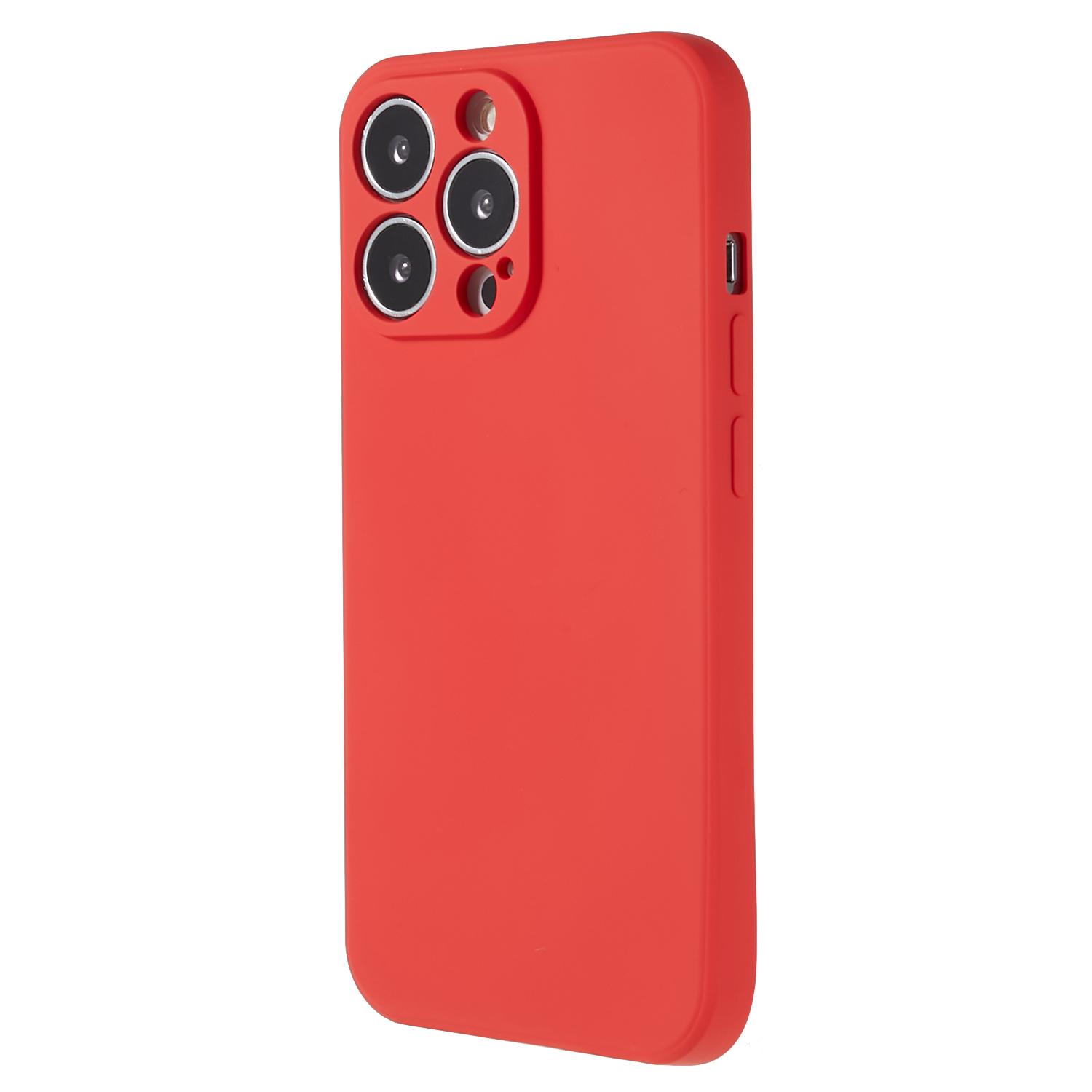 For iPhone 13 Pro Max 6.7 inch Rubberized TPU Phone Case Camera Protection Cover Soft Fiber Lining Inside Red
For iPhone 13 Pro Max 6.7 inch Rubberized TPU Phone Case Camera Protection Cover Soft Fiber Lining Inside Red