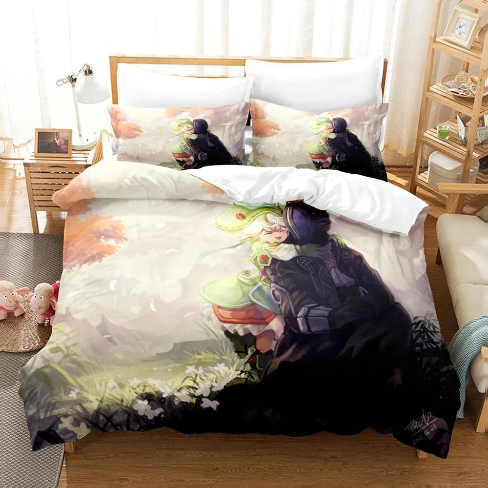 3D Anime Made in Abys Beding Sets Soft with Soft Fabric Duvet Cover Set With Pilowcase Twin Ful Quen King Bedclothes Bed Linen For Home Textiles 135*200cm Eu-Single
3D Anime Made in Abys Beding Sets Soft with Soft Fabric Duvet Cover Set With Pilowcase Twin Ful Quen King Bedclothes Bed Linen For Home Textiles 135*200cm Eu-Single