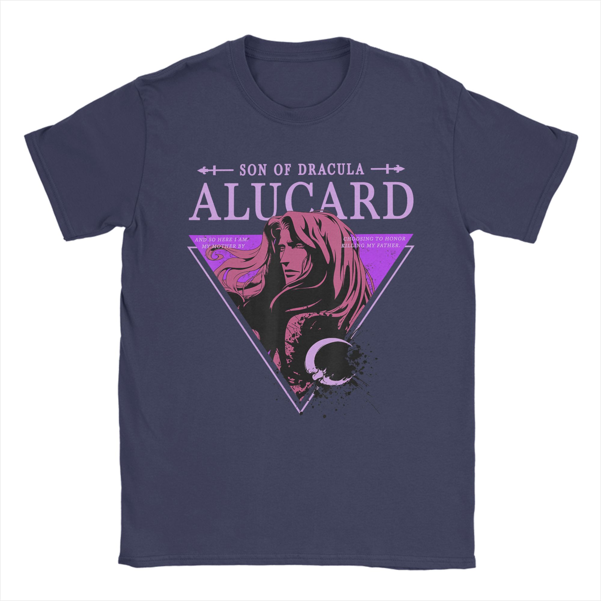 Castlevania Alucard Son of Dracula Triangle TShirt Adult Cotton ONeck Plus Size 5XL Top Tees Short Sleeve Y2K Basic Tshirt 4XL
Castlevania Alucard Son of Dracula Triangle TShirt Adult Cotton ONeck Plus Size 5XL Top Tees Short Sleeve Y2K Basic Tshirt 4XL