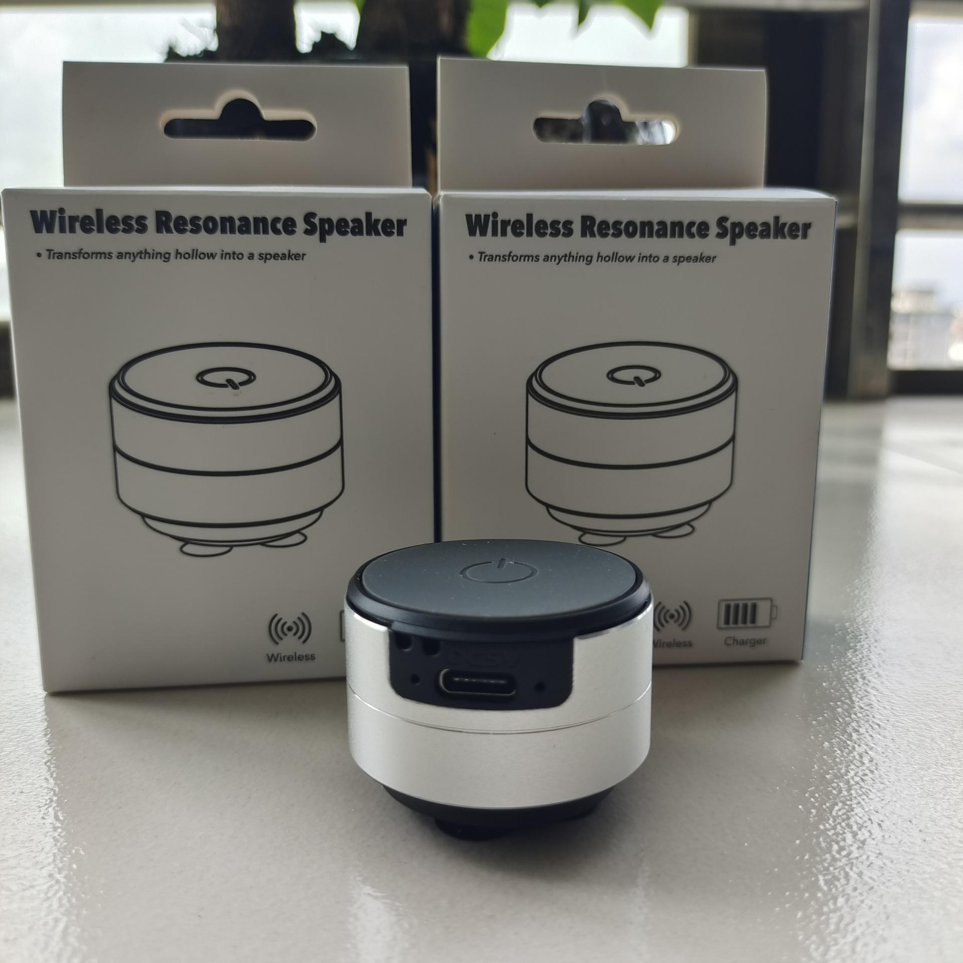 TWS Black Bone Conduction Bluetooth Speaker with Resonance Subwoofer срібний
TWS Black Bone Conduction Bluetooth Speaker with Resonance Subwoofer срібний