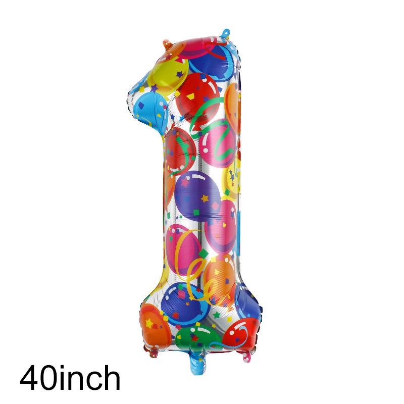 40inch Large Color Number Foil Balloons Digital Balloons 2nd Birthday Party Decoration Kids Adults Baby Shower Helium Balloon 40inch
40inch Large Color Number Foil Balloons Digital Balloons 2nd Birthday Party Decoration Kids Adults Baby Shower Helium Balloon 40inch