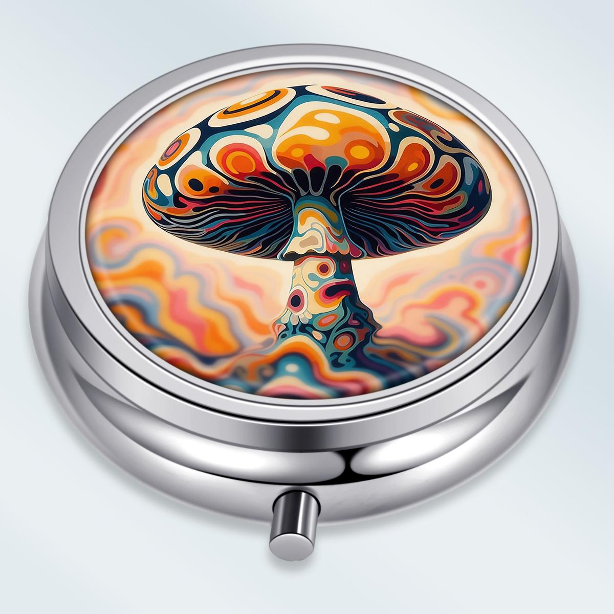 Portable Pill Box with 3 Compartments, Mini Metal Medicine Organizer Case, Cute Printed Pill Container for Vitamins, Pills, Jewelry, Travel, Daily Use разноцветный
Portable Pill Box with 3 Compartments, Mini Metal Medicine Organizer Case, Cute Printed Pill Container for Vitamins, Pills, Jewelry, Travel, Daily Use разноцветный