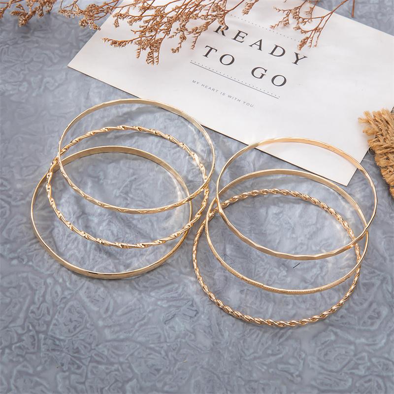 6Pcs/Set Women S Luxury Cuff Bangles Bracelets For Woman Wrist Bangles Stackable Bracelet Jewelry Accessories Gift
6Pcs/Set Women S Luxury Cuff Bangles Bracelets For Woman Wrist Bangles Stackable Bracelet Jewelry Accessories Gift
