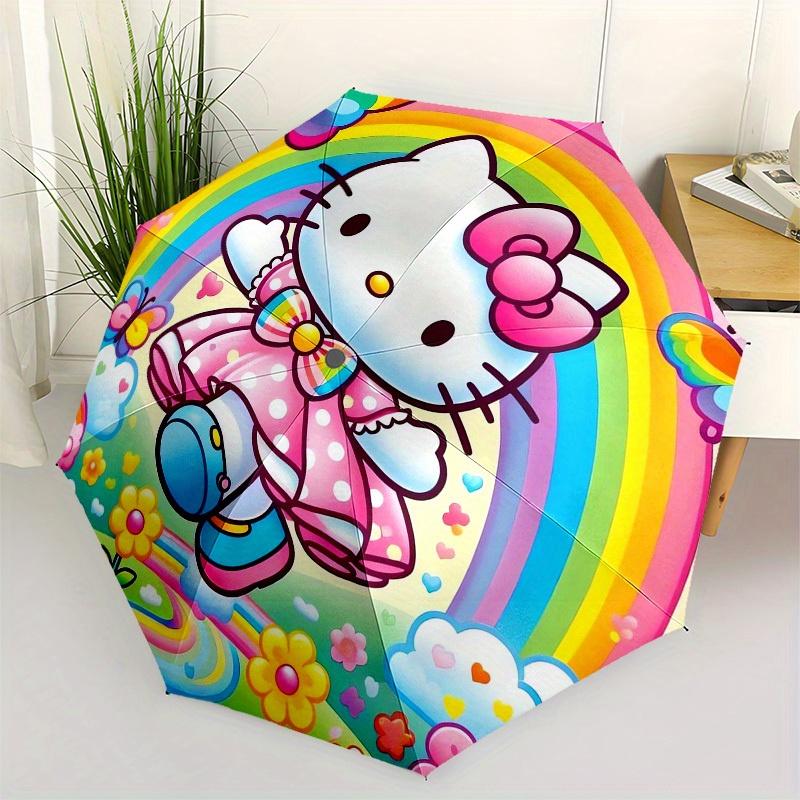 1pc Rainbow Hello Kitty Flowers Butterfly Umbrella with Plastic Handle,Suitable for All Seasons Home Travel Outdoor UmbrellaSanlio357
1pc Rainbow Hello Kitty Flowers Butterfly Umbrella with Plastic Handle,Suitable for All Seasons Home Travel Outdoor UmbrellaSanlio357