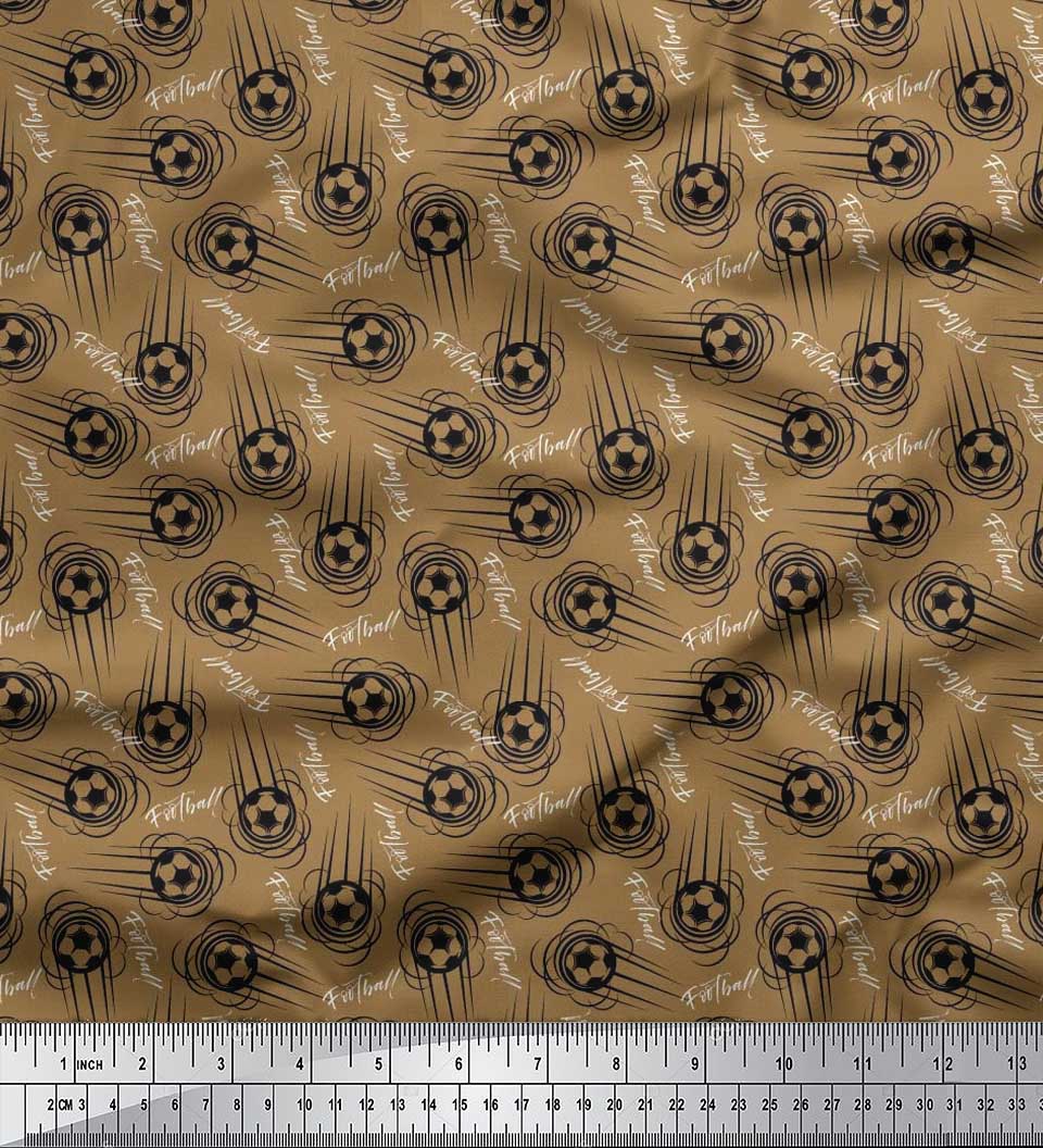 Ткань Soimoi Brown Rayon Text & Football Sports Decor Ткань с принтом BTY 42 дюйма 42 Inch Wide - Viscose Chiffon коричневый
Ткань Soimoi Brown Rayon Text & Football Sports Decor Ткань с принтом BTY 42 дюйма 42 Inch Wide - Viscose Chiffon коричневый
