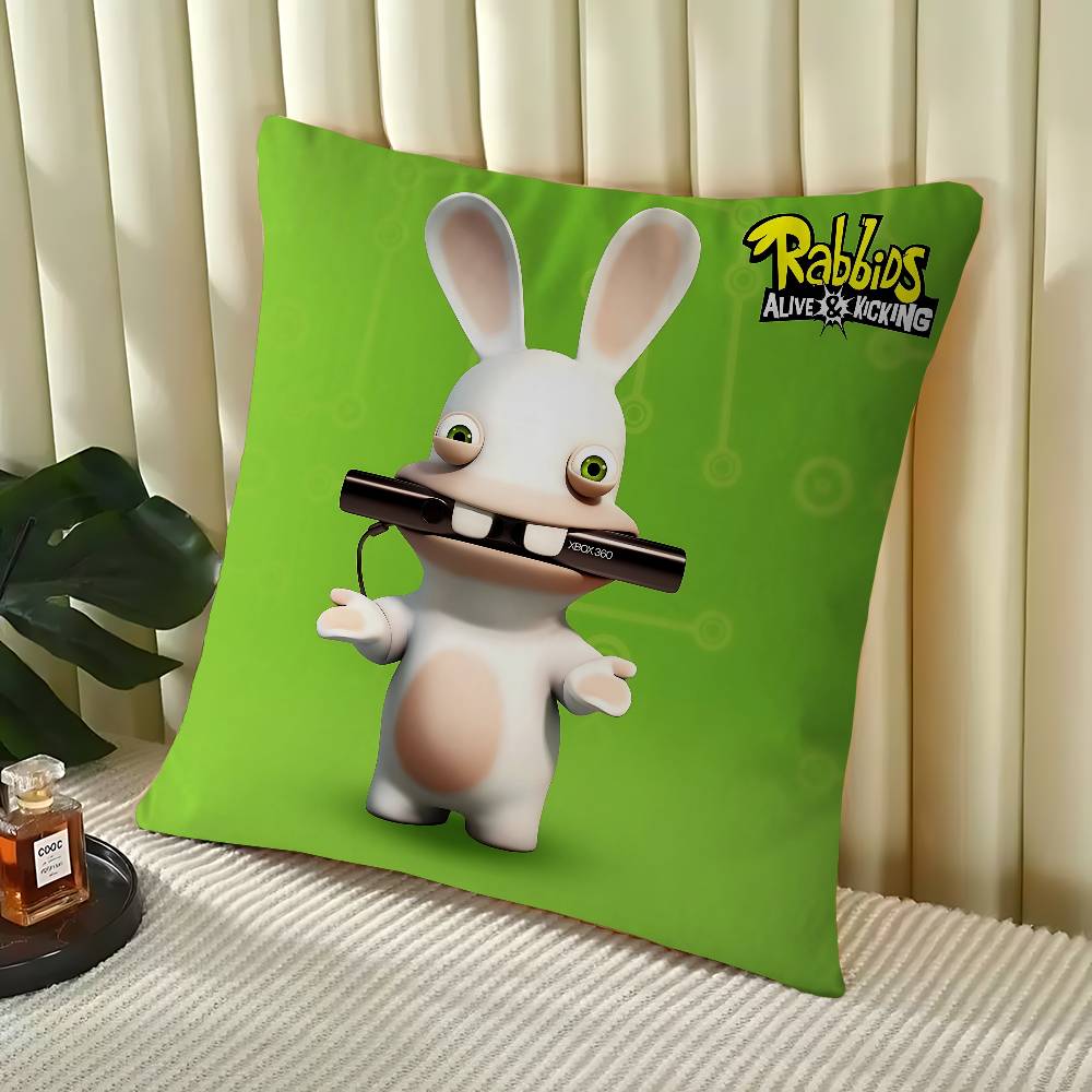 R-Rabbids Invasion Pillow Cover Design Cushion Cover Decor Holiday Decorati 24x24Inch
R-Rabbids Invasion Pillow Cover Design Cushion Cover Decor Holiday Decorati 24x24Inch