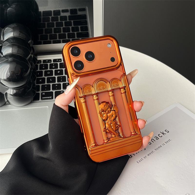 Electroplated Hollow Roman Column iPhone 17 Pro Max Case - Little Angel Design iPhone 14 Pro Max
Electroplated Hollow Roman Column iPhone 17 Pro Max Case - Little Angel Design iPhone 14 Pro Max