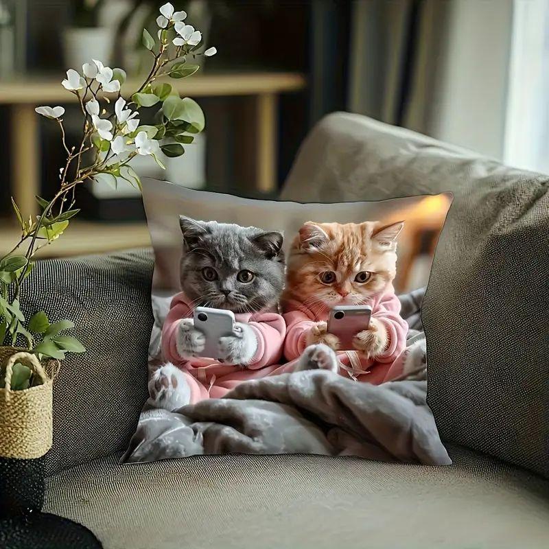 Наволочка з милими котиками, Стиль декору спальні та чарівна наволочка з візерунком собаки 40x40cm/16x16inch червоний
Наволочка з милими котиками, Стиль декору спальні та чарівна наволочка з візерунком собаки 40x40cm/16x16inch червоний