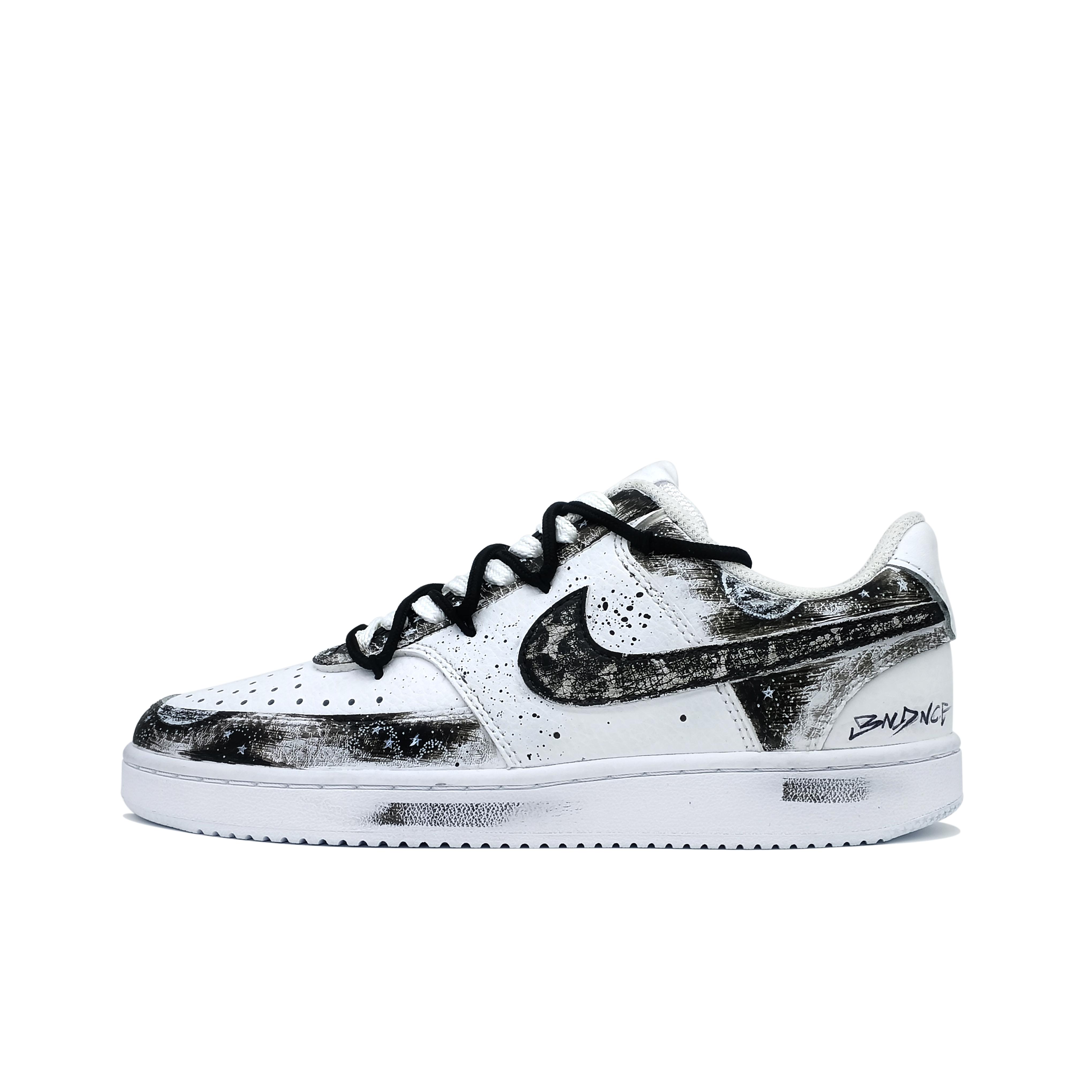 Nike Court Vision 1 Low top Skateboard Shoes Men s Black White CD5463-100(team156-) 38.5
Nike Court Vision 1 Low top Skateboard Shoes Men s Black White CD5463-100(team156-) 38.5