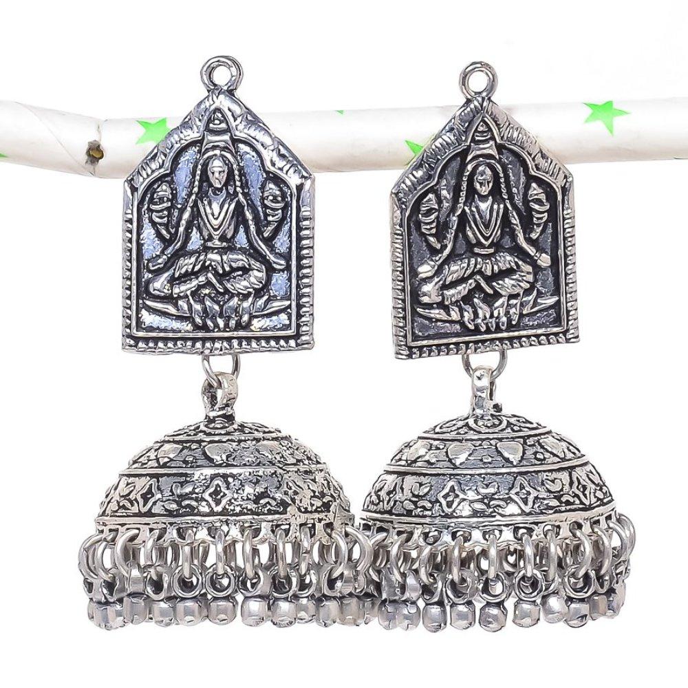 Натуральные индийские серьги Jhumki с драгоценным камнем, серебряные серьги в племенном стиле Бали, 2,17 дюйма, h1F61
Натуральные индийские серьги Jhumki с драгоценным камнем, серебряные серьги в племенном стиле Бали, 2,17 дюйма, h1F61