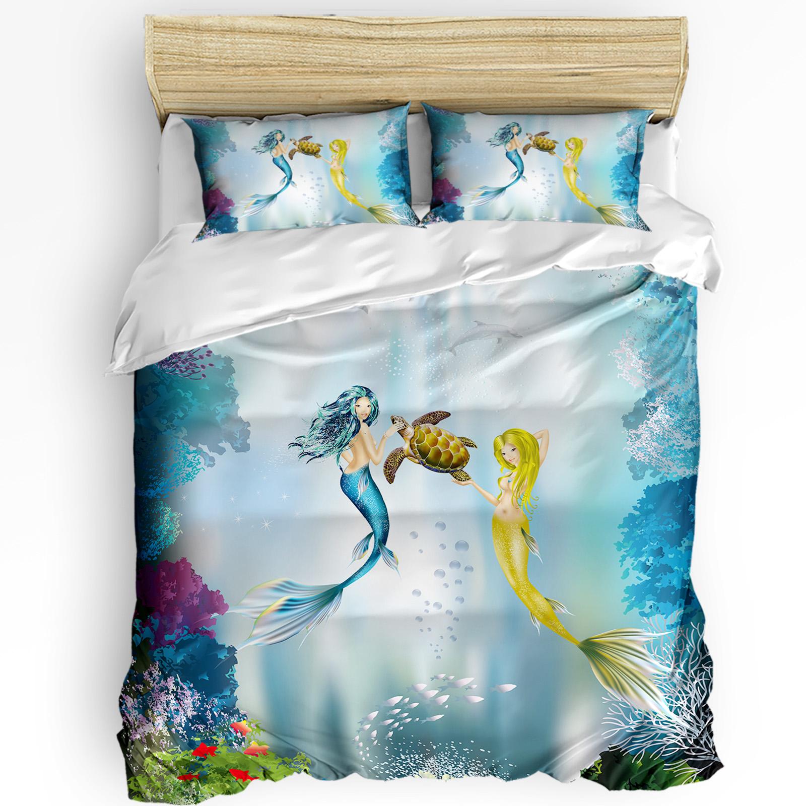 Comforter 3Pcs Bedding Set Underwater Animals Sea Life Cartoon Home Textile Pillow Case Boy Kid Teen Girl Bedding Comforter (quilt)-EU Single(135*200cm)3pcs
Comforter 3Pcs Bedding Set Underwater Animals Sea Life Cartoon Home Textile Pillow Case Boy Kid Teen Girl Bedding Comforter (quilt)-EU Single(135*200cm)3pcs