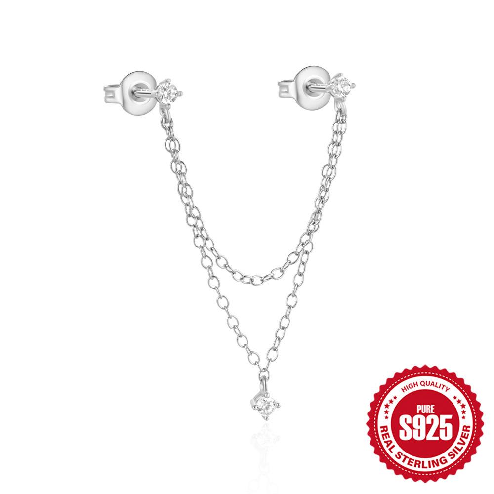 Стильные и простые серьги-цепочки с бахромой в форме сердца из стерлингового серебра S925, инкрустированные бриллиантами, серьги-пусеты, серьги-подвески для женщин 925 Silver
Стильные и простые серьги-цепочки с бахромой в форме сердца из стерлингового серебра S925, инкрустированные бриллиантами, серьги-пусеты, серьги-подвески для женщин 925 Silver