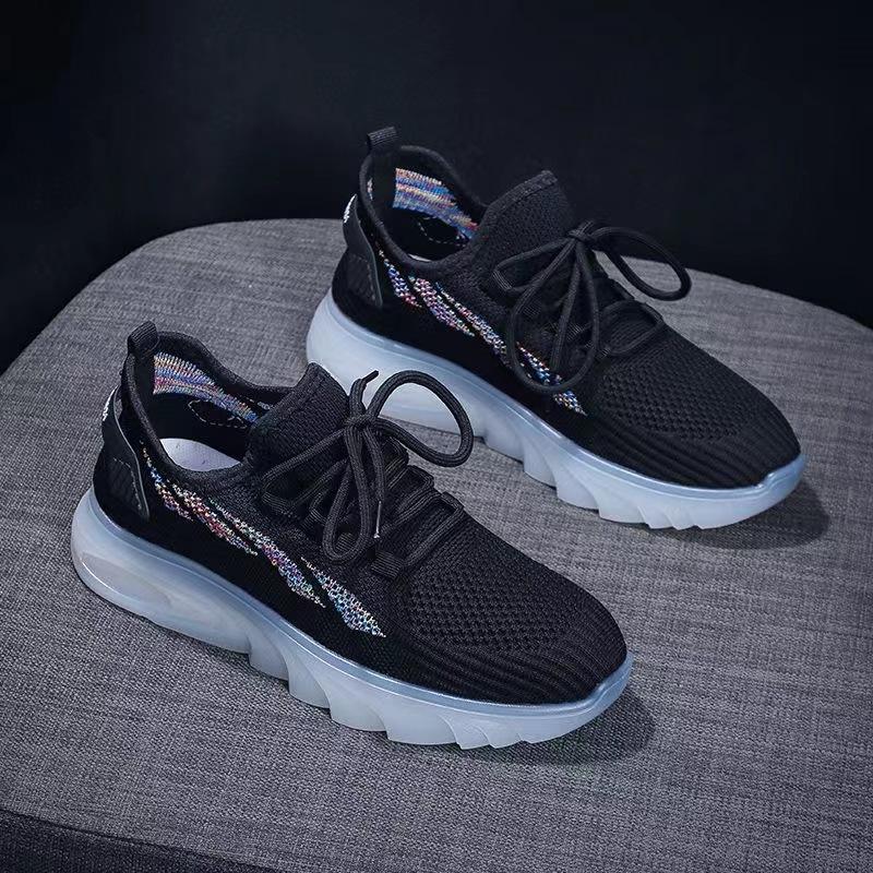 Jelly sole women s shoes new fly-woven Korean version of student sports shoes fitness running comfortable casual fly-woven shoes 35
Jelly sole women s shoes new fly-woven Korean version of student sports shoes fitness running comfortable casual fly-woven shoes 35