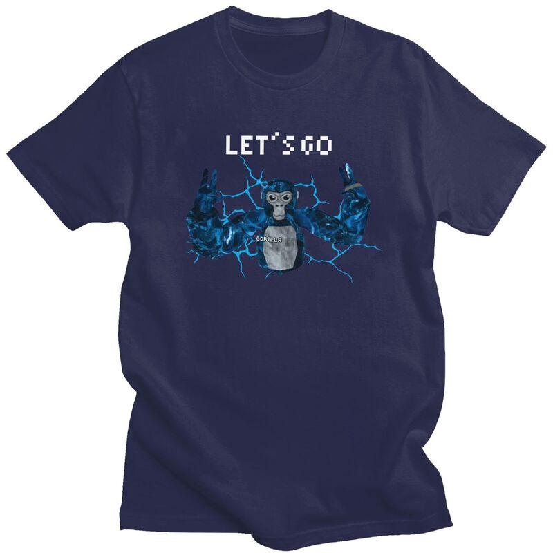 Male Lets Go Gorilla Gamer Meme T Shirt Round Neck Pure Cotton Short Sleeve TShirt Novelty Loose Oversized Summer Tyle Clothes 4XL
Male Lets Go Gorilla Gamer Meme T Shirt Round Neck Pure Cotton Short Sleeve TShirt Novelty Loose Oversized Summer Tyle Clothes 4XL