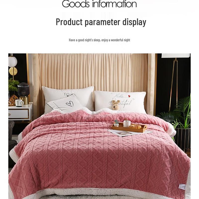 LISM Double-Layer Lamb Velvet Multi-Function Blanket
LISM Double-Layer Lamb Velvet Multi-Function Blanket