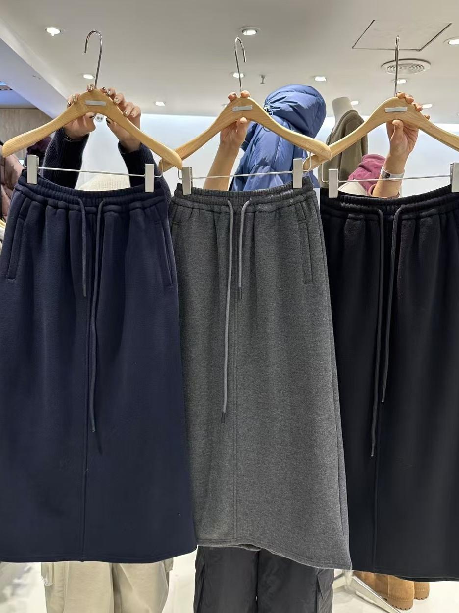 Becabeau Women s High Waist Korean-Style Fleece-Lined Midi Skirt - Plus Size, Winter Casual Medium синий
Becabeau Women s High Waist Korean-Style Fleece-Lined Midi Skirt - Plus Size, Winter Casual Medium синий