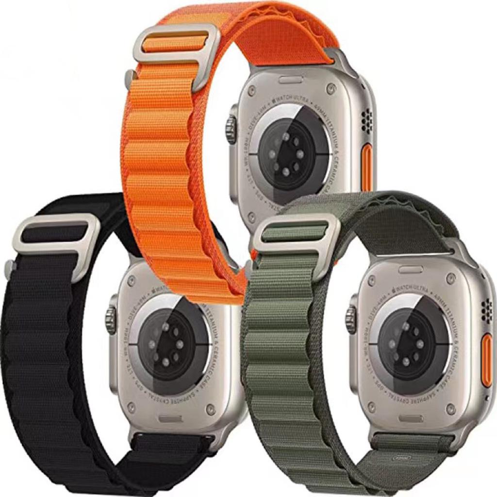 Совместимый нейлоновый плетеный ремешок Alpine Loop для Apple Watch Series 1-8 и SE 38/40/41MM
Совместимый нейлоновый плетеный ремешок Alpine Loop для Apple Watch Series 1-8 и SE 38/40/41MM