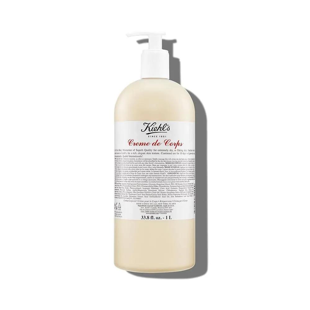 Kiehls Creme de Corps 1L 1 Pack Kiehls Creme de Corps, Rich, Luscious Body Lotion, with Cocoa Butter
Kiehls Creme de Corps 1L 1 Pack Kiehls Creme de Corps, Rich, Luscious Body Lotion, with Cocoa Butter