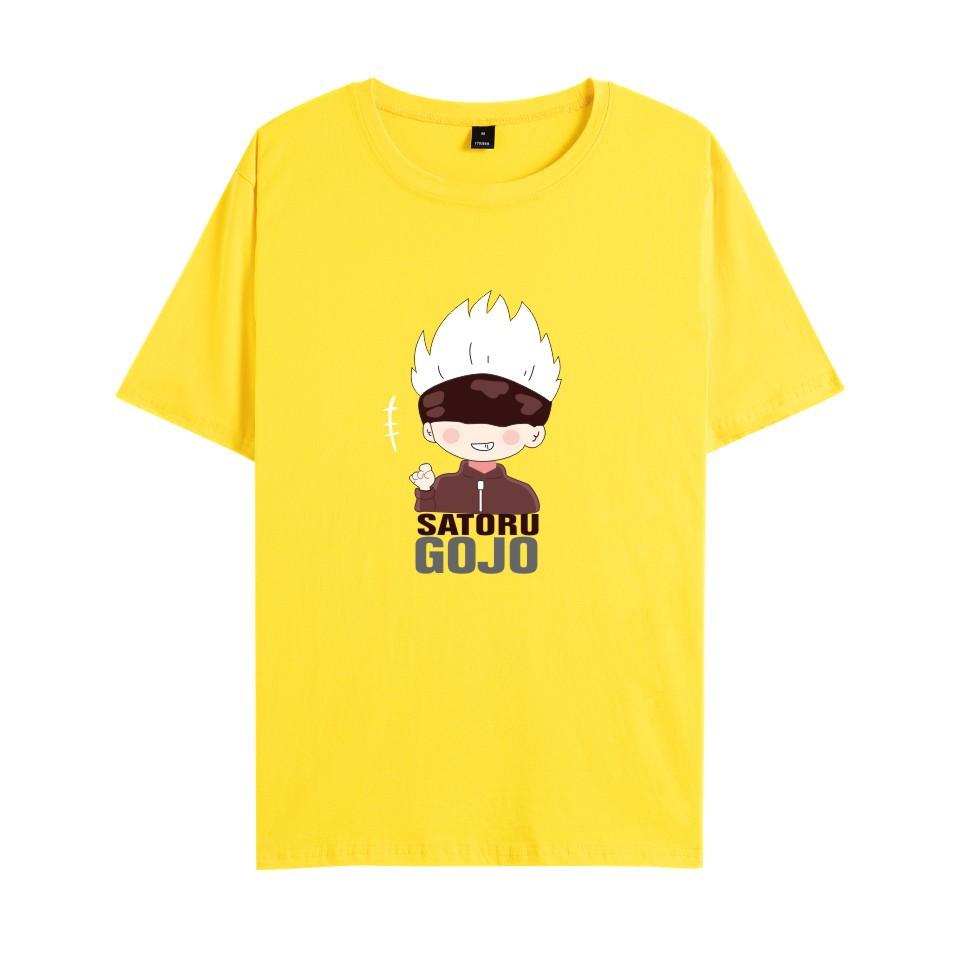 Jujutsu Kaisen Anime Women Men s T-shirts Cartoon Printed O-Neck Oversized Short Sleeves XXS жовтий
Jujutsu Kaisen Anime Women Men s T-shirts Cartoon Printed O-Neck Oversized Short Sleeves XXS жовтий