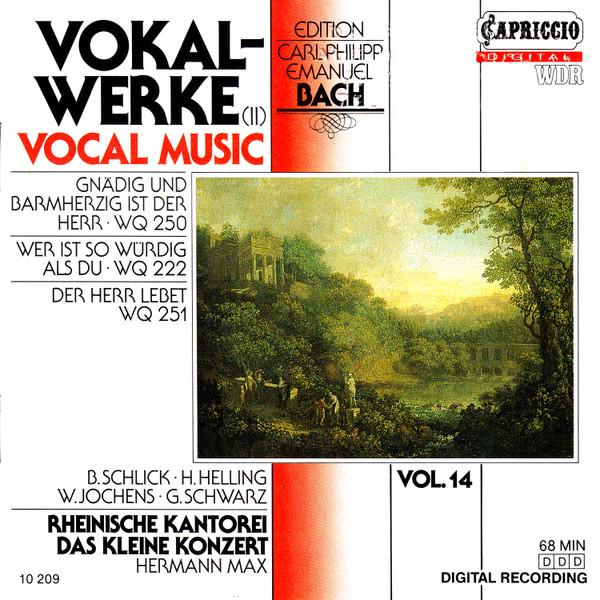 CD КАРЛ ФИЛИПП ЭМАНУЭЛЬ БАХ / БАРБАРА - Вокальные произведения (II) 10209 Каприччио 1988 Япония Классика Б/у
CD КАРЛ ФИЛИПП ЭМАНУЭЛЬ БАХ / БАРБАРА - Вокальные произведения (II) 10209 Каприччио 1988 Япония Классика Б/у
