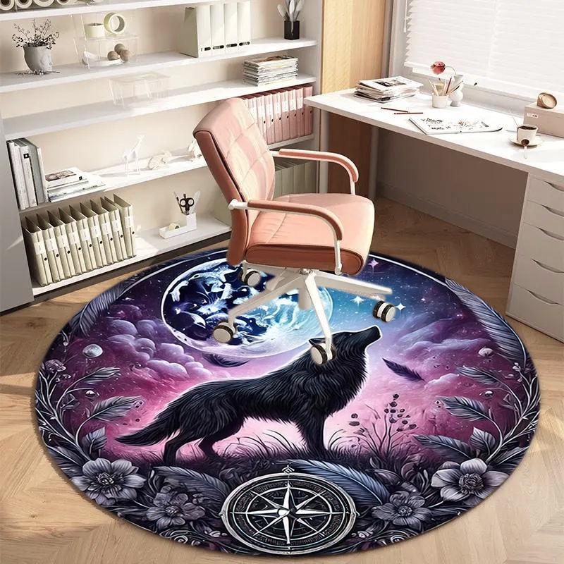 1Pc wolf theme Printed circular carpet, home door mat, outdoor travel protection carpet A1 80x80cm( 31x31in)
1Pc wolf theme Printed circular carpet, home door mat, outdoor travel protection carpet A1 80x80cm( 31x31in)