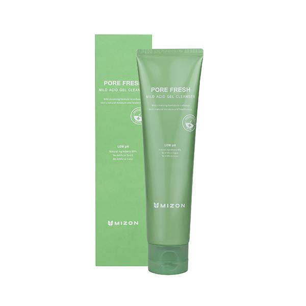 Очищающий гель для лица MIZON Pore Fresh Mild Acid Gel Cleanser для чувствительной кожи, увлажняющий, тонизирующий 150 мл,
Очищающий гель для лица MIZON Pore Fresh Mild Acid Gel Cleanser для чувствительной кожи, увлажняющий, тонизирующий 150 мл,