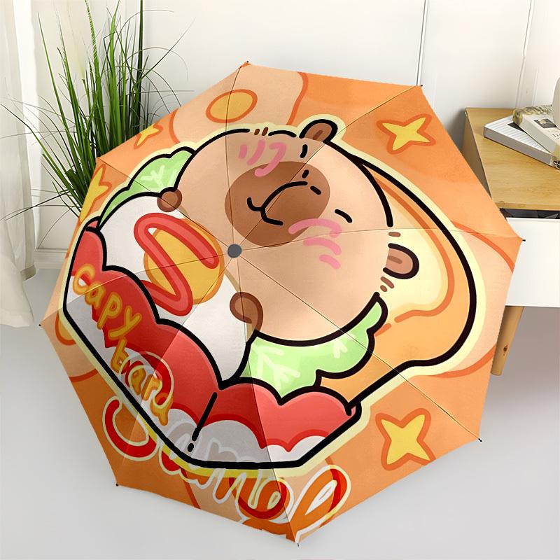 Capybara, Sample Automatic Folding Umbrella Compact 8 rib Design, Unique Style, Suitable for Everyday Outdoor Use, Perfect Gift for Friends
Capybara, Sample Automatic Folding Umbrella Compact 8 rib Design, Unique Style, Suitable for Everyday Outdoor Use, Perfect Gift for Friends